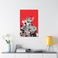 Load image into Gallery viewer, "Fearless Red" Canvas Gallery Wraps Prints