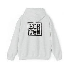 Load image into Gallery viewer, Horton box logo (Black) Unisex Heavy Blend™ Hooded Sweatshirt