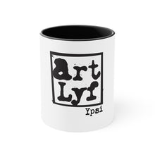 Load image into Gallery viewer, Art Lyf Ypsi Accent Coffee Mug, 11oz