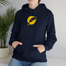 Load image into Gallery viewer, HPC Brush Logo Yellow Unisex Heavy Blend™ Hooded Sweatshirt