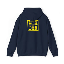 Load image into Gallery viewer, Horton box logo (yellow) Unisex Heavy Blend™ Hooded Sweatshirt