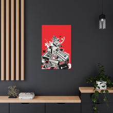 Load image into Gallery viewer, "Fearless Red" Canvas Gallery Wraps Prints
