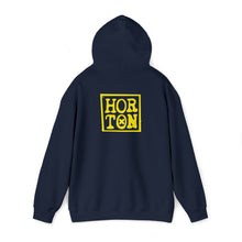 Load image into Gallery viewer, Horton box logo (yellow) Unisex Heavy Blend™ Hooded Sweatshirt