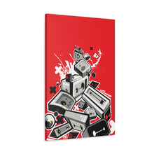 Load image into Gallery viewer, "Fearless Red" Canvas Gallery Wraps Prints