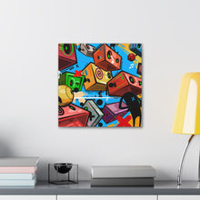 Load image into Gallery viewer, Party Crashers, Print on Gallery wrapped canvas. 20x20