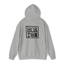 Load image into Gallery viewer, Horton box logo (Black) Unisex Heavy Blend™ Hooded Sweatshirt