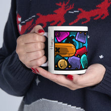 Load image into Gallery viewer, Lots of Botz Rich color Ceramic Mug 11oz