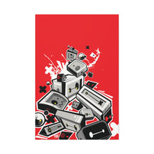 Load image into Gallery viewer, "Fearless Red" Canvas Gallery Wraps Prints
