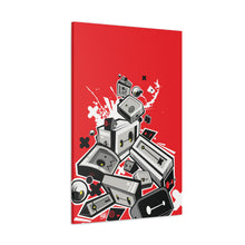 Load image into Gallery viewer, "Fearless Red" Canvas Gallery Wraps Prints