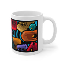 Load image into Gallery viewer, Lots of Botz Rich color Ceramic Mug 11oz