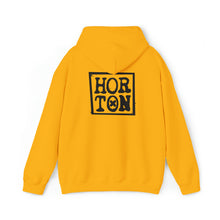 Load image into Gallery viewer, Horton box logo (Black) Unisex Heavy Blend™ Hooded Sweatshirt
