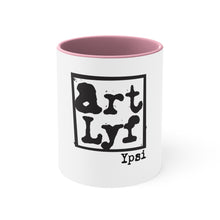 Load image into Gallery viewer, Art Lyf Ypsi Accent Coffee Mug, 11oz