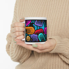 Load image into Gallery viewer, Lots of Botz Rich color Ceramic Mug 11oz