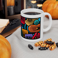 Load image into Gallery viewer, Lots of Botz Rich color Ceramic Mug 11oz