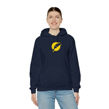Load image into Gallery viewer, HPC Brush Logo Yellow Unisex Heavy Blend™ Hooded Sweatshirt