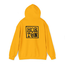 Load image into Gallery viewer, Horton box logo (Black) Unisex Heavy Blend™ Hooded Sweatshirt