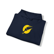 Load image into Gallery viewer, HPC Brush Logo Yellow Unisex Heavy Blend™ Hooded Sweatshirt
