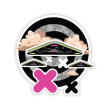 Load image into Gallery viewer, Robix UFO TRI  Kiss-Cut Stickers