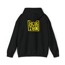 Load image into Gallery viewer, Horton box logo (yellow) Unisex Heavy Blend™ Hooded Sweatshirt
