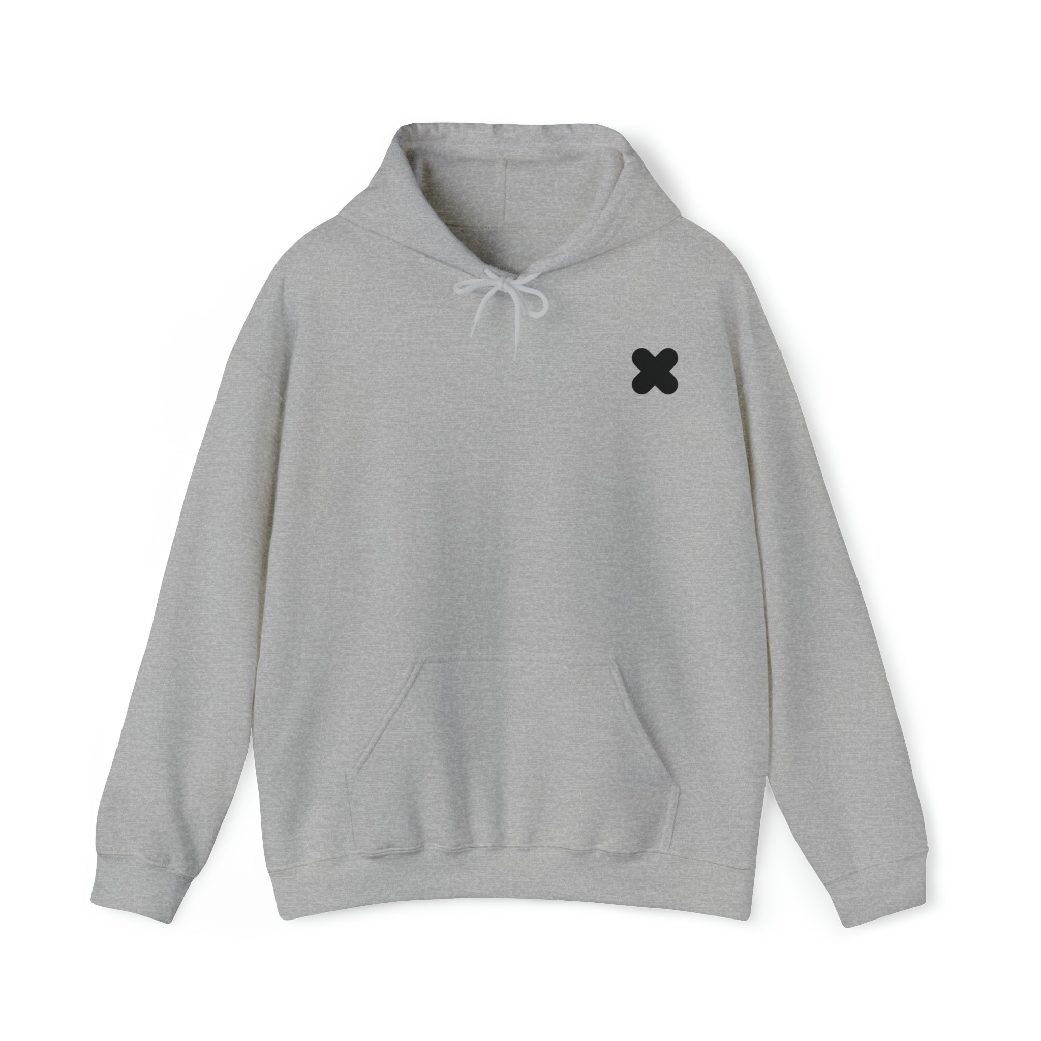 Horton box logo (Black) Unisex Heavy Blend™ Hooded Sweatshirt