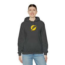 Load image into Gallery viewer, HPC Brush Logo Yellow Unisex Heavy Blend™ Hooded Sweatshirt
