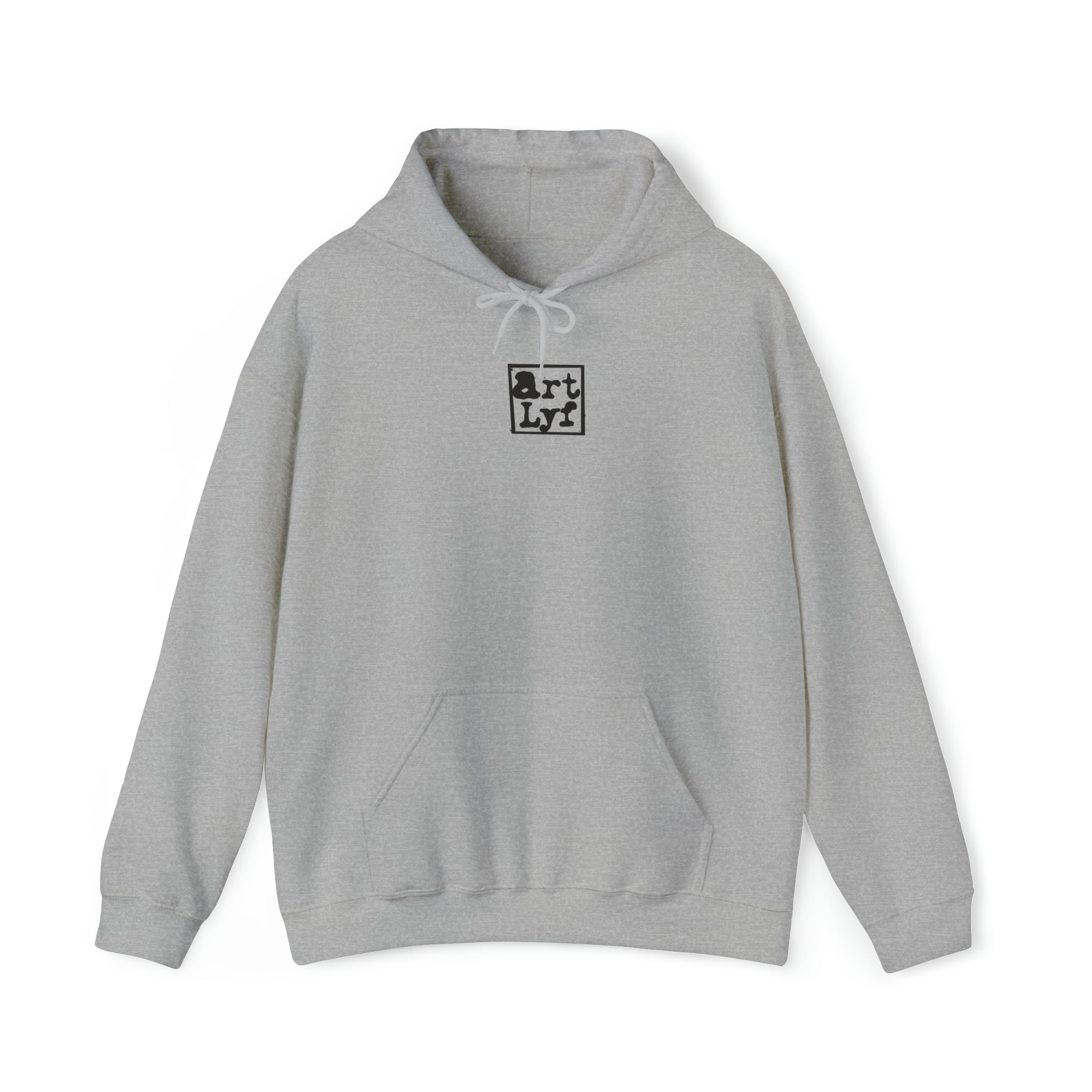 Art Lyf Black Logo Unisex Heavy Blend™ Hooded Sweatshirt