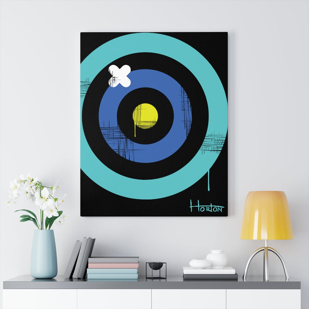 Robix Bulls Eye On 24X30 Canvas Gallery Wraps